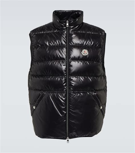 moncler luxury down vest.